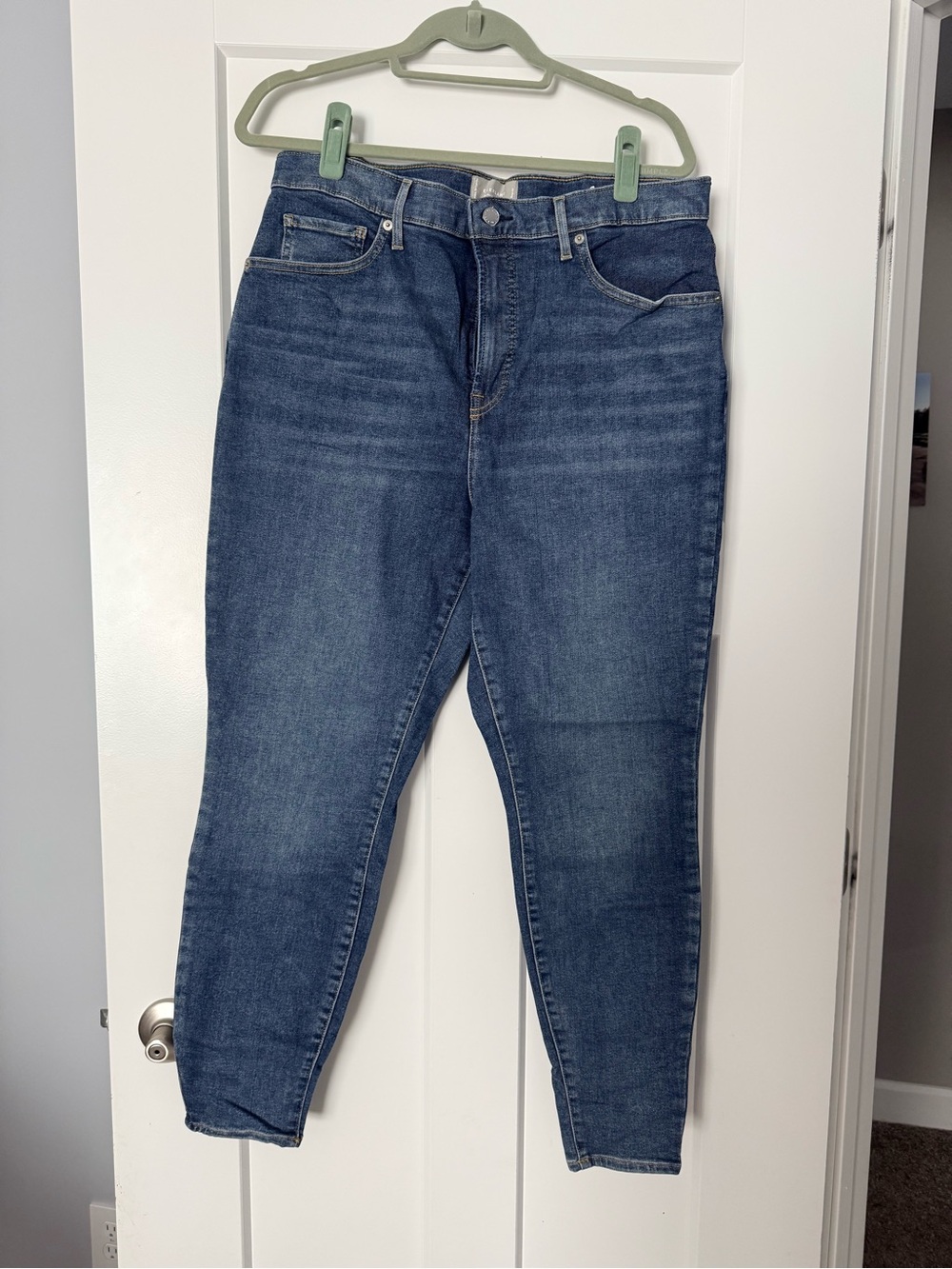 Everlane Women's Skinny Jeans in Dark Blue Wash